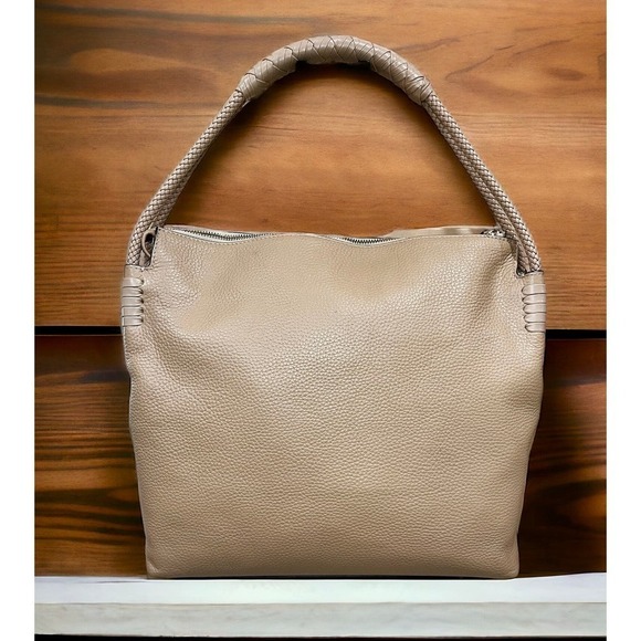 Tory Burch Large Taylor Leather Hobo Bag - Picture 2 of 12